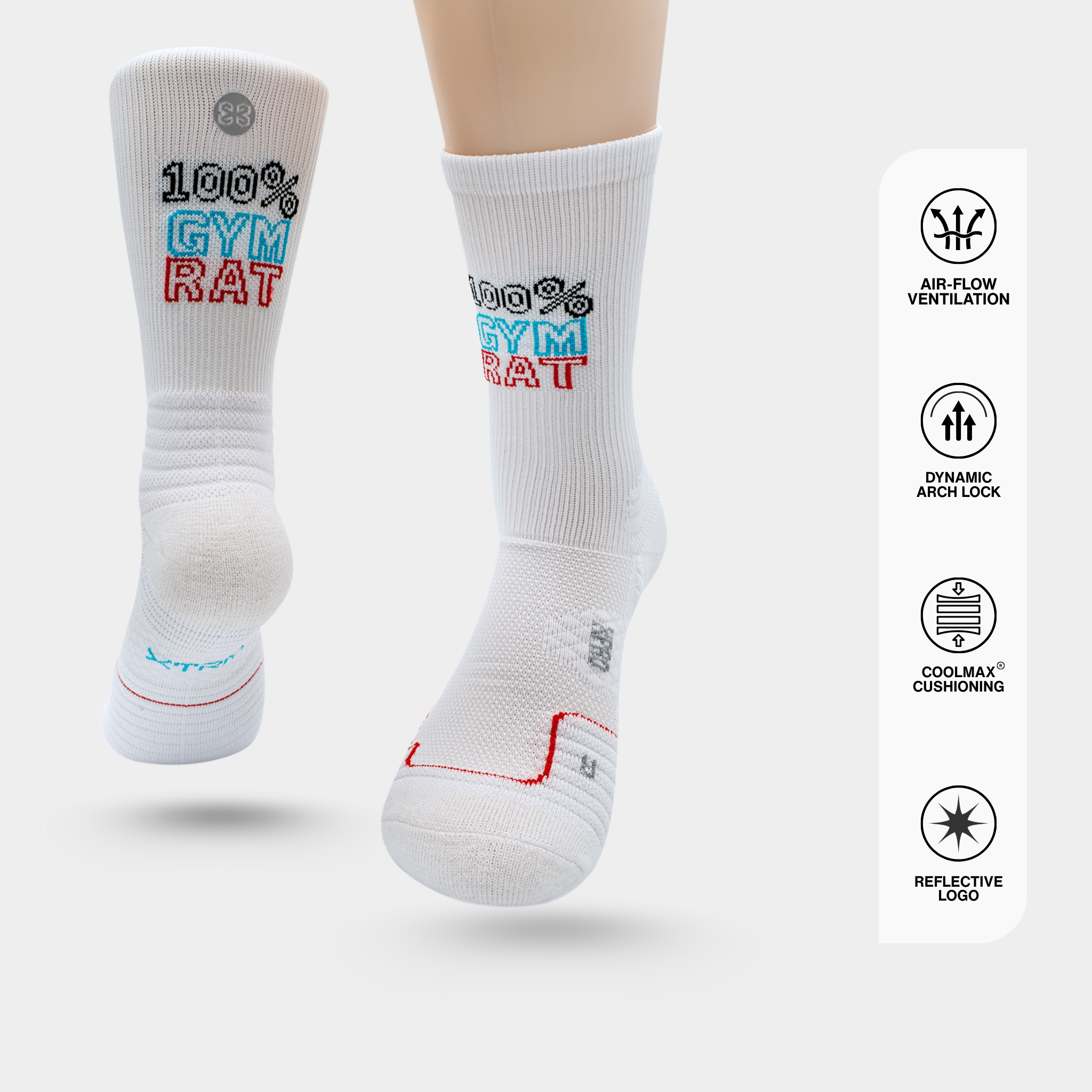 100% Gym Rat - Xcelerate Pro 2.0 Edition